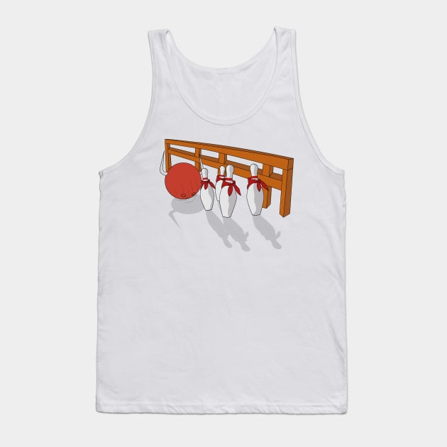 Bowling San Fermin Tank Top by Jawes